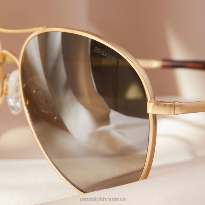 Randolph 23k satensko zlato i zimzeleno amelija polarizirana gradijentna najlonska leća 8NR665