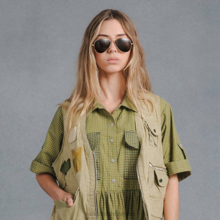 Randolph 23k zlato concorde 4 nepolarizirana američka siva leća 8NR679