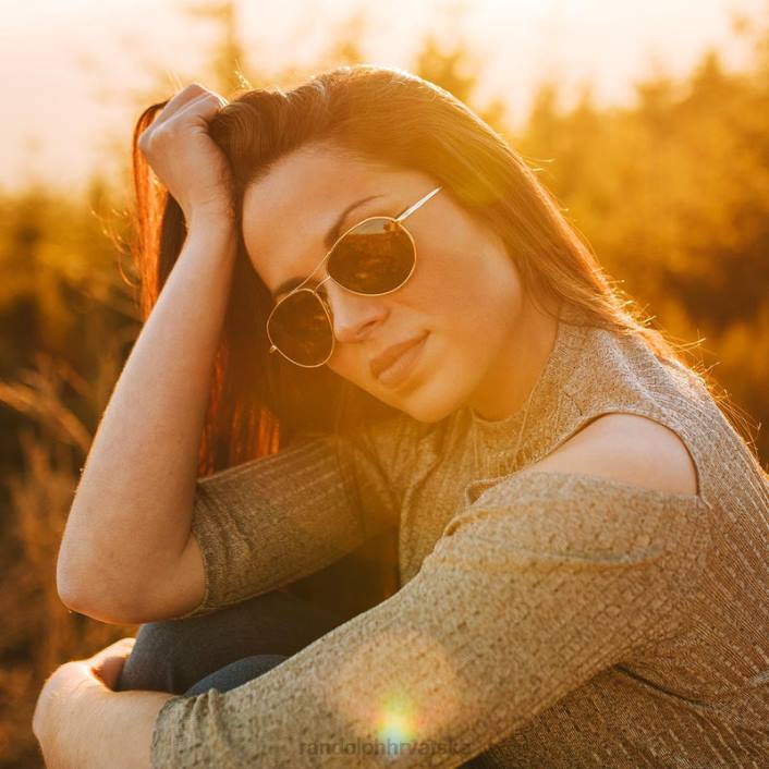 Randolph 23k zlato i agx Thaden polarizirana najlonska leća 8NR669