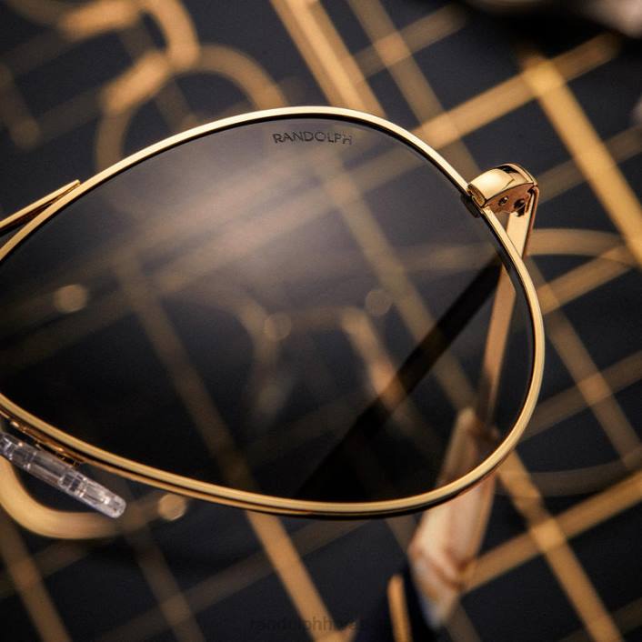 Randolph 23k zlato i američka siva concorde 1 polarizirana staklena leća 8NR62