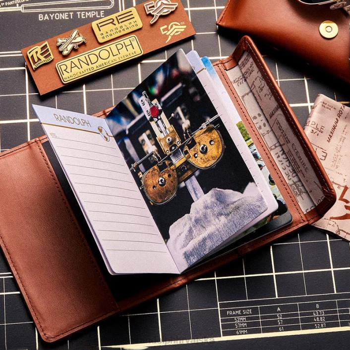 Randolph 23k zlato i američka siva concorde 1 polarizirana staklena leća 8NR62