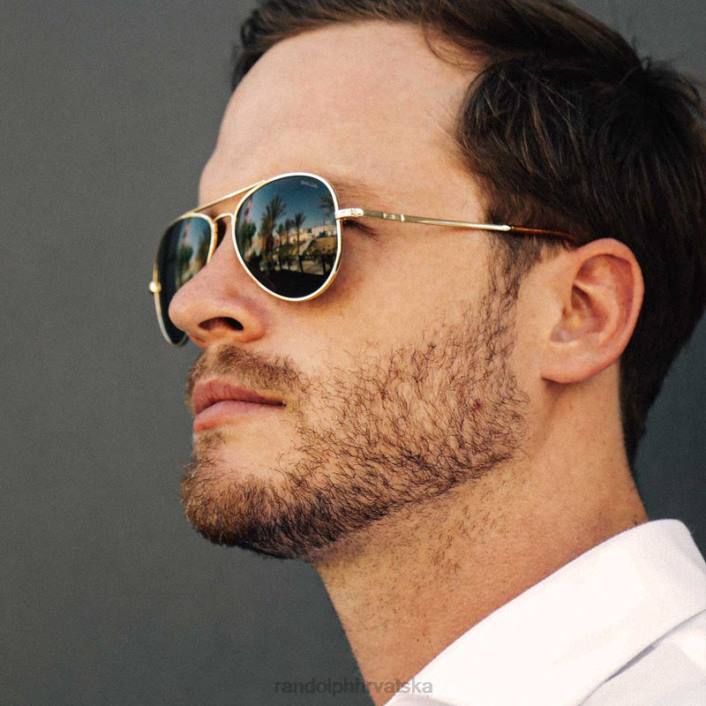 Randolph 23k zlato i američki ten concorde 4 nepolarizirana staklena leća 8NR6104