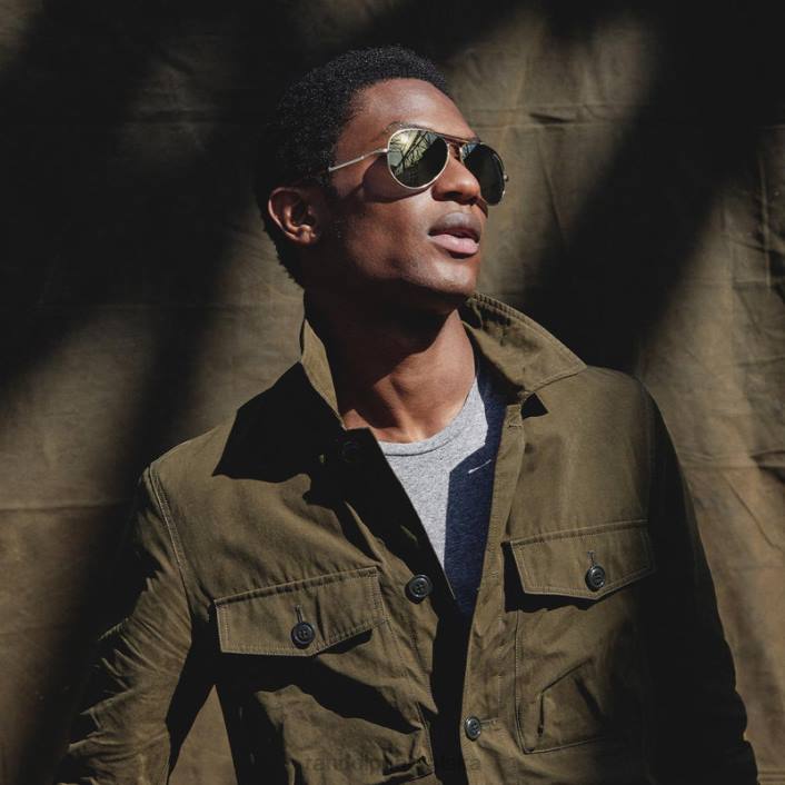 Randolph 23k zlato i zlatni bljesak sportaš polarizirana staklena leća 8NR610