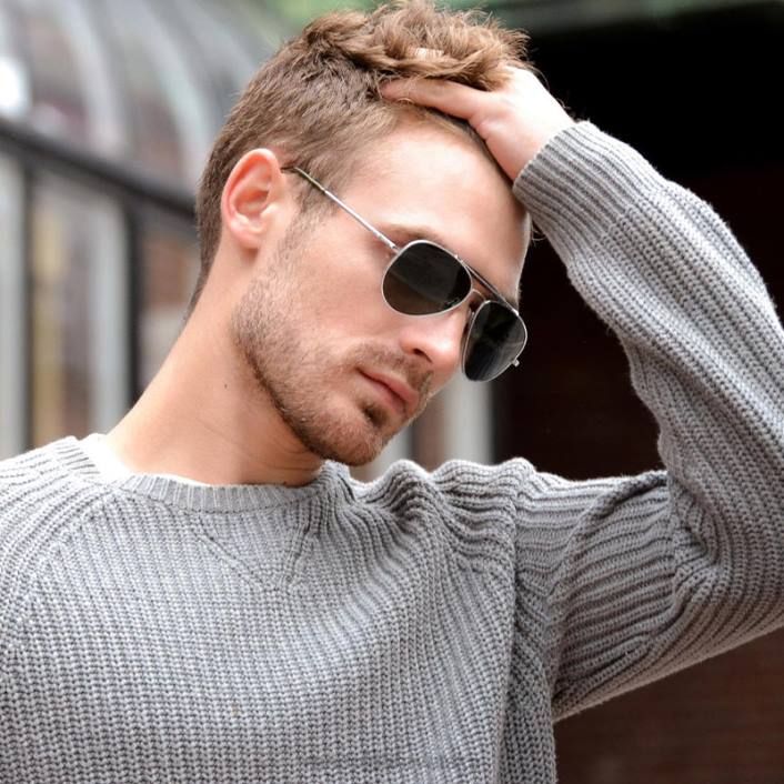 Randolph svijetli krom & agx sportaš polarizirana staklena leća 8NR653