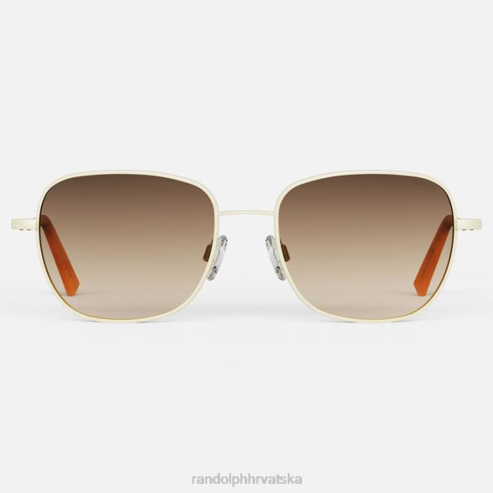 Randolph 22k šampanjsko zlato i pijesak cecil nepolarizirana gradijentna najlonska leća 8NR6129