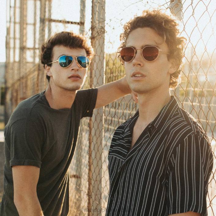 Randolph 22k rumenilo zlatno i jesenji zalazak sunca hamilton polarizirana zrcalna najlonska leća 8NR658