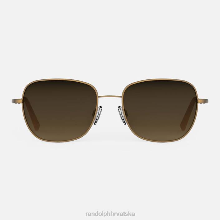 Randolph 22k satensko čokoladno zlato i pijesak cecil polarizirana gradijentna najlonska leća 8NR659