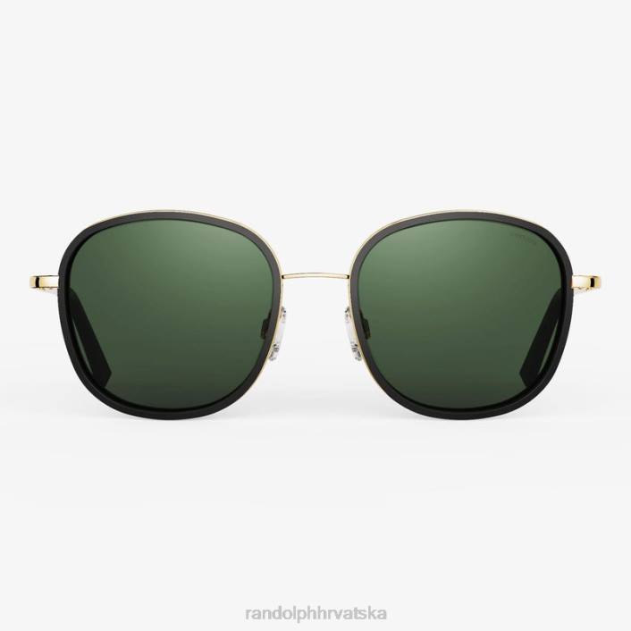 Randolph 23k zlato i mat oniks intarzija i agx elinor fuzija polarizirana najlonska leća 8NR642