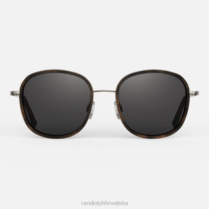 Randolph bronzana i tamna karamelna kornjača i američka siva elinor fuzija polarizirana najlonska leća 8NR672