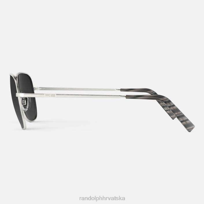 Randolph satensko srebrna & obalno siva cecil polarizirana gradijentna najlonska leća 8NR673