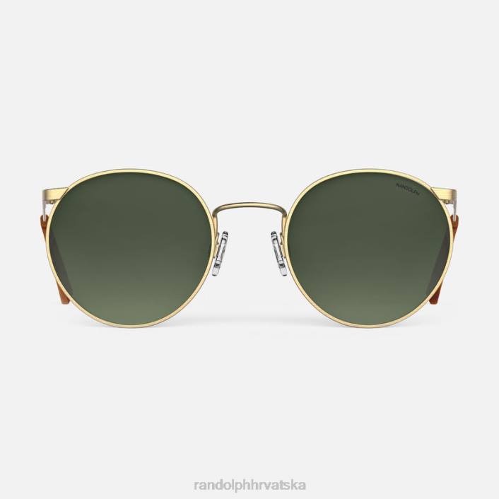 Randolph 23k satensko zlato i zimzeleno p3 polarizirana gradijentna najlonska leća 8NR641