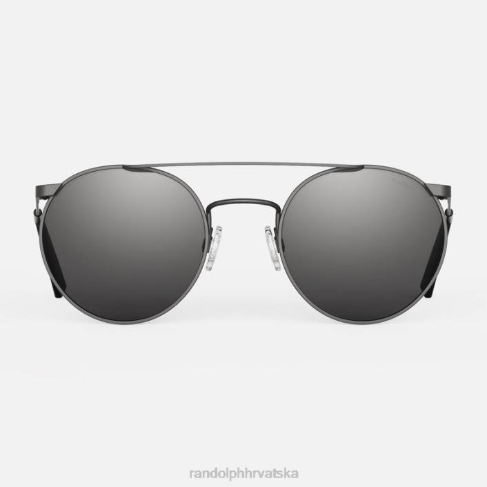 Randolph mat crna i američka siva p3 sjena nepolarizirana staklena leća 8NR6126