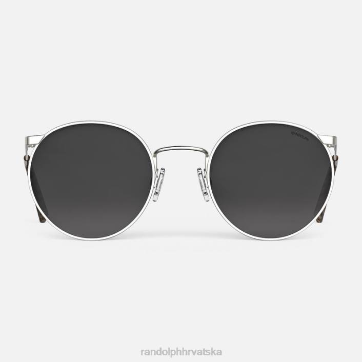 Randolph satensko srebrna & obalno siva p3 polarizirana gradijentna najlonska leća 8NR654