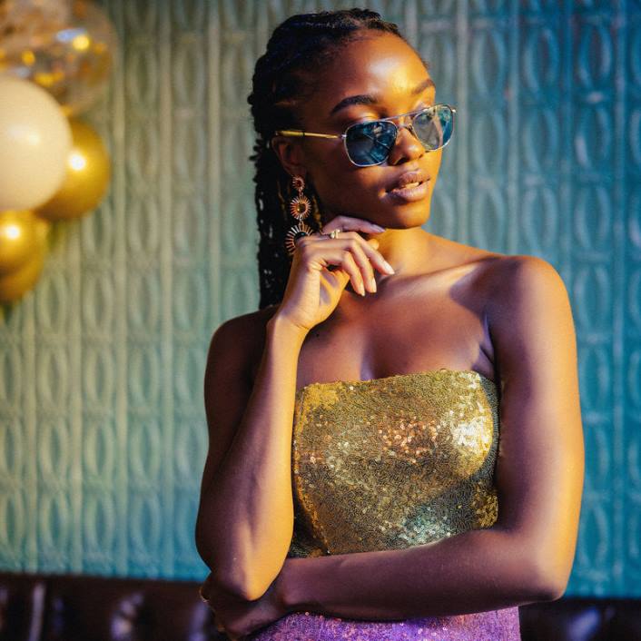 Randolph 23k bijelo zlato i kobalt zrakoplovac 1 polarizirana staklena leća 8NR63