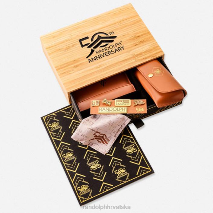 Randolph 23k zlato i američka siva zrakoplovac 1 polarizirana staklena leća 8NR61