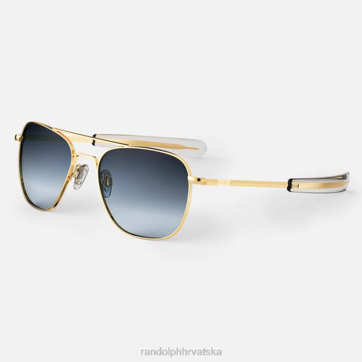 Randolph 23k zlato i škriljevac avijatičar 6 nepolarizirana gradijentna najlonska leća 8NR6101