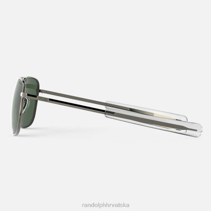 Randolph gunmetal & agx avijatičar 7 polarizirana staklena leća 8NR6115