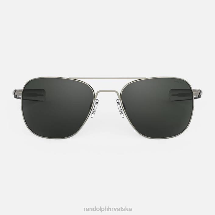 Randolph gunmetal & american grey avijatičar 7 polarizirana staklena leća 8NR6114