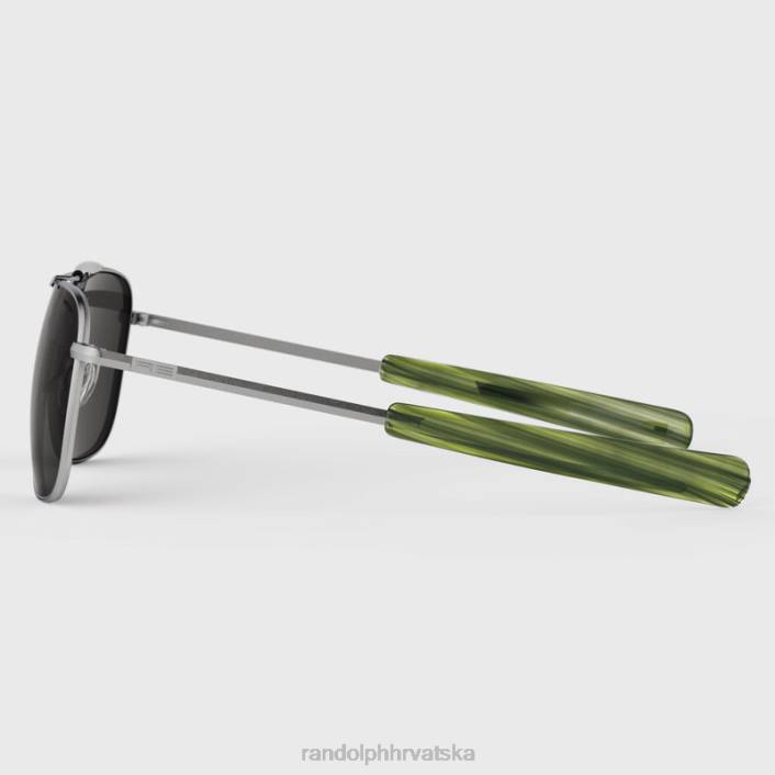 Randolph mat krom i američka siva zrakoplovac ii nepolarizirana staklena leća 8NR6120